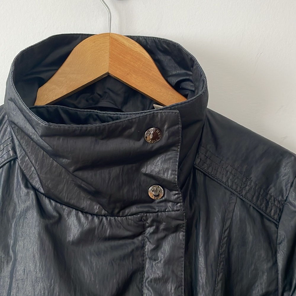 Marc New York black trench coat - Picture 2 of 4